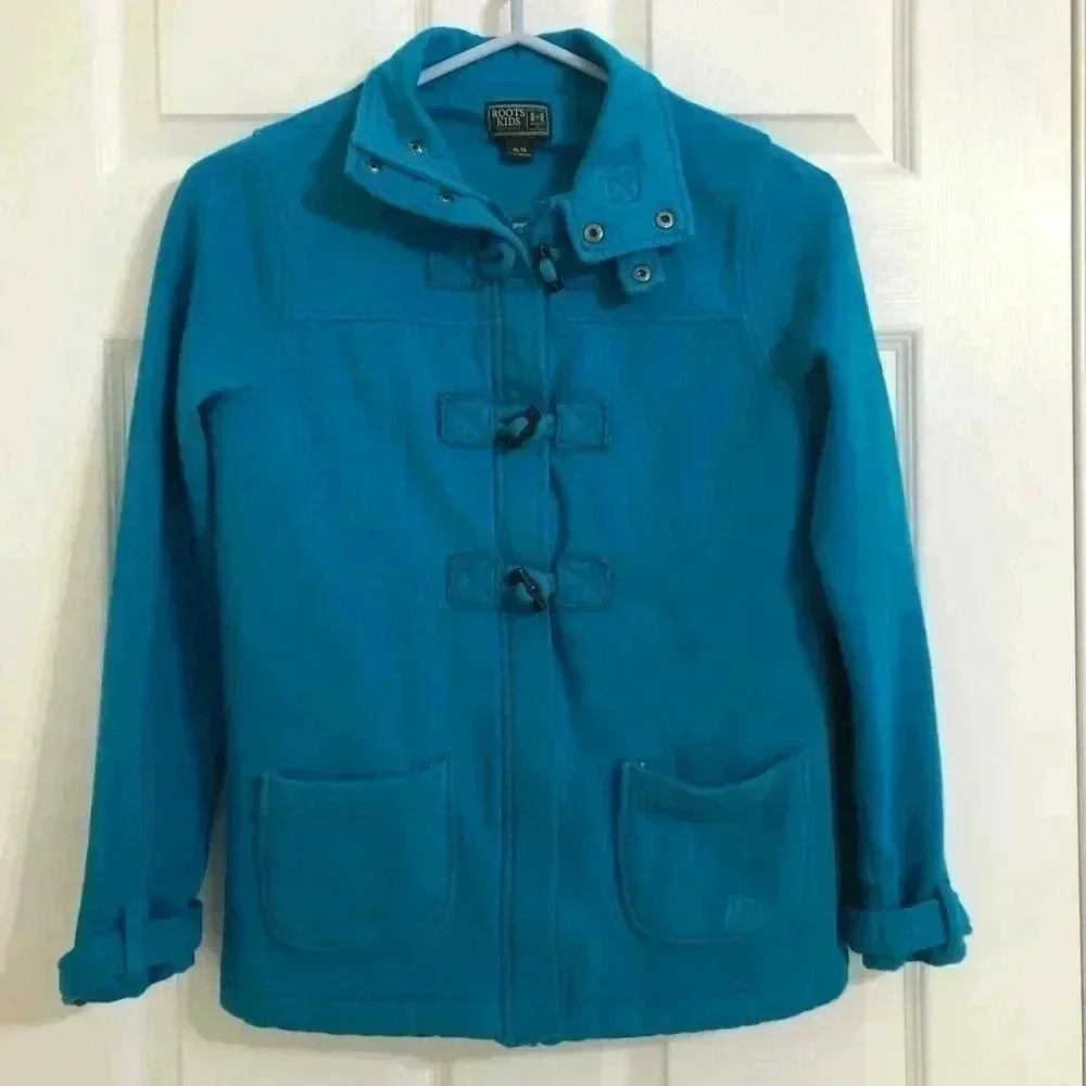 Roots Girl’s Blue Jacket Size Extra Large